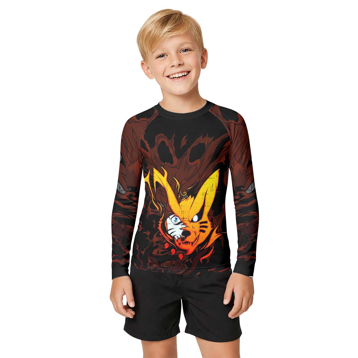 Naruto Kurama Kid Rash Guard
