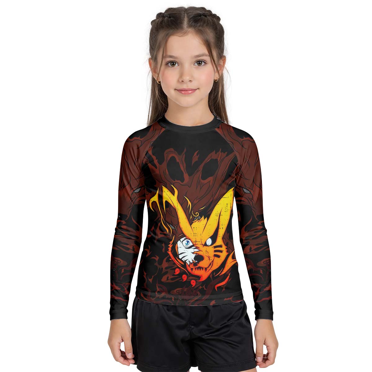Naruto Kurama Kid Rash Guard