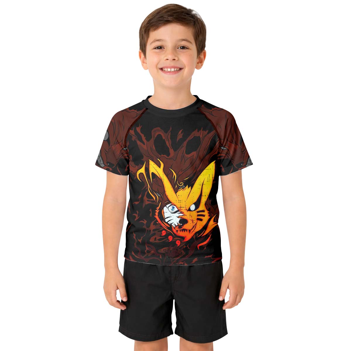  Naruto Kurama Kid Rash Guard