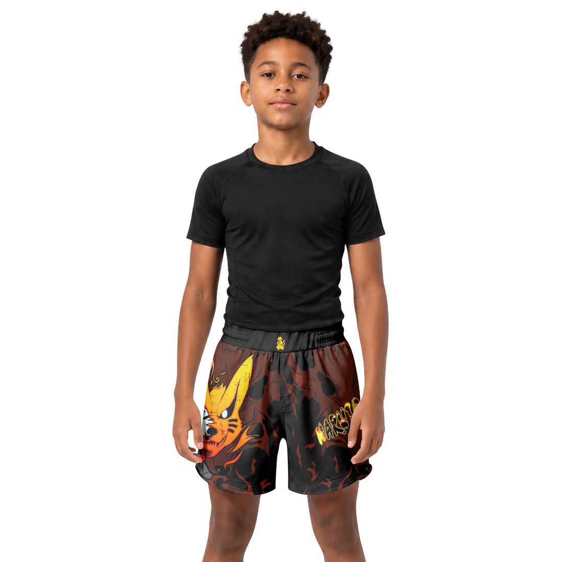 Naruto Kurama Kids Grappling Shorts