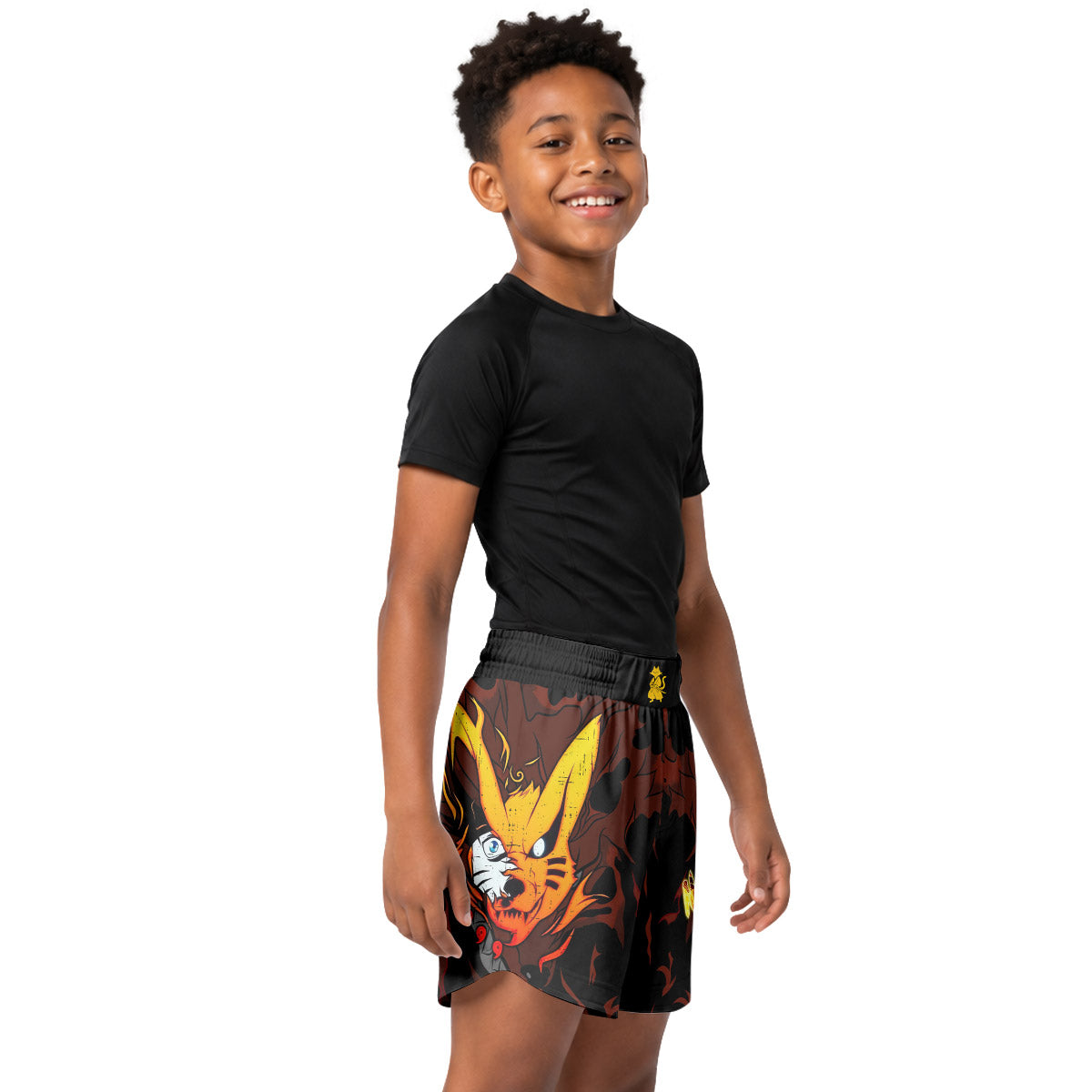 Naruto Kurama Kids Grappling Shorts