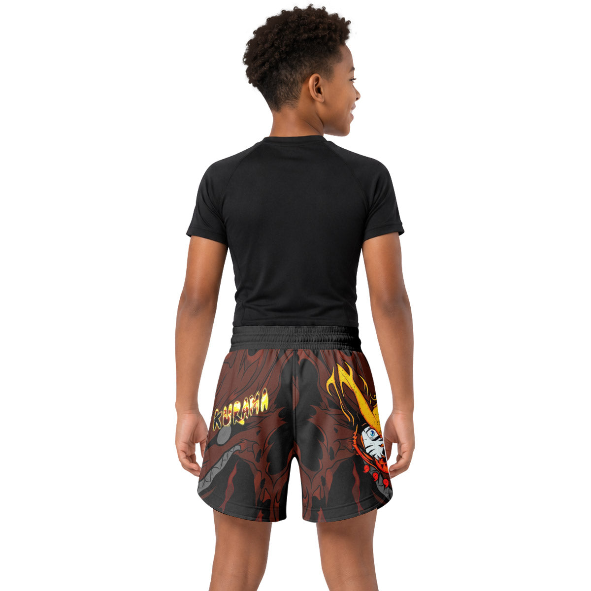 Naruto Kurama Kids Grappling Shorts