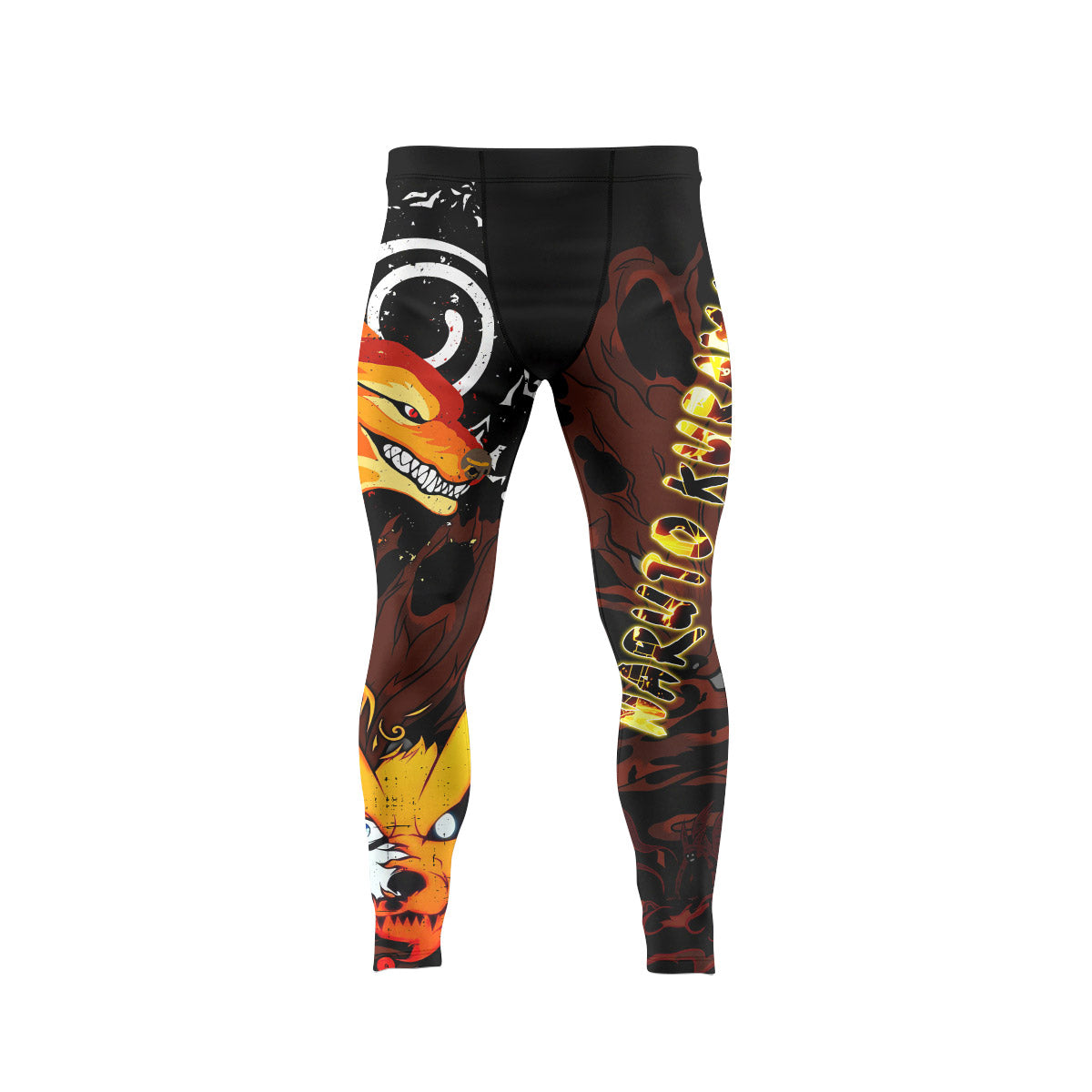  Naruto Kurama Men's Compression Leggings