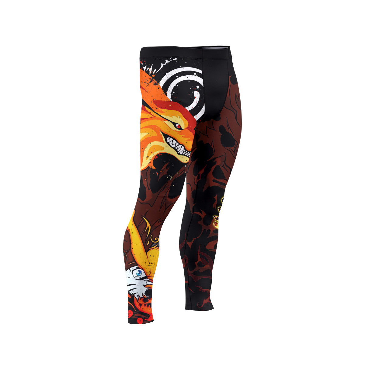  Naruto Kurama Men's Compression Leggings