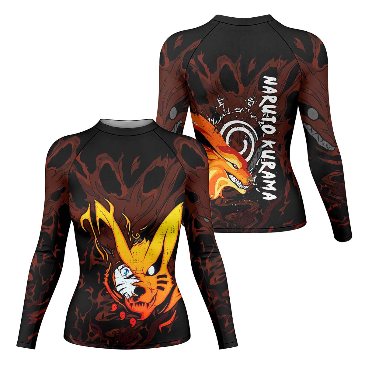  Naruto Kurama Rash Guard