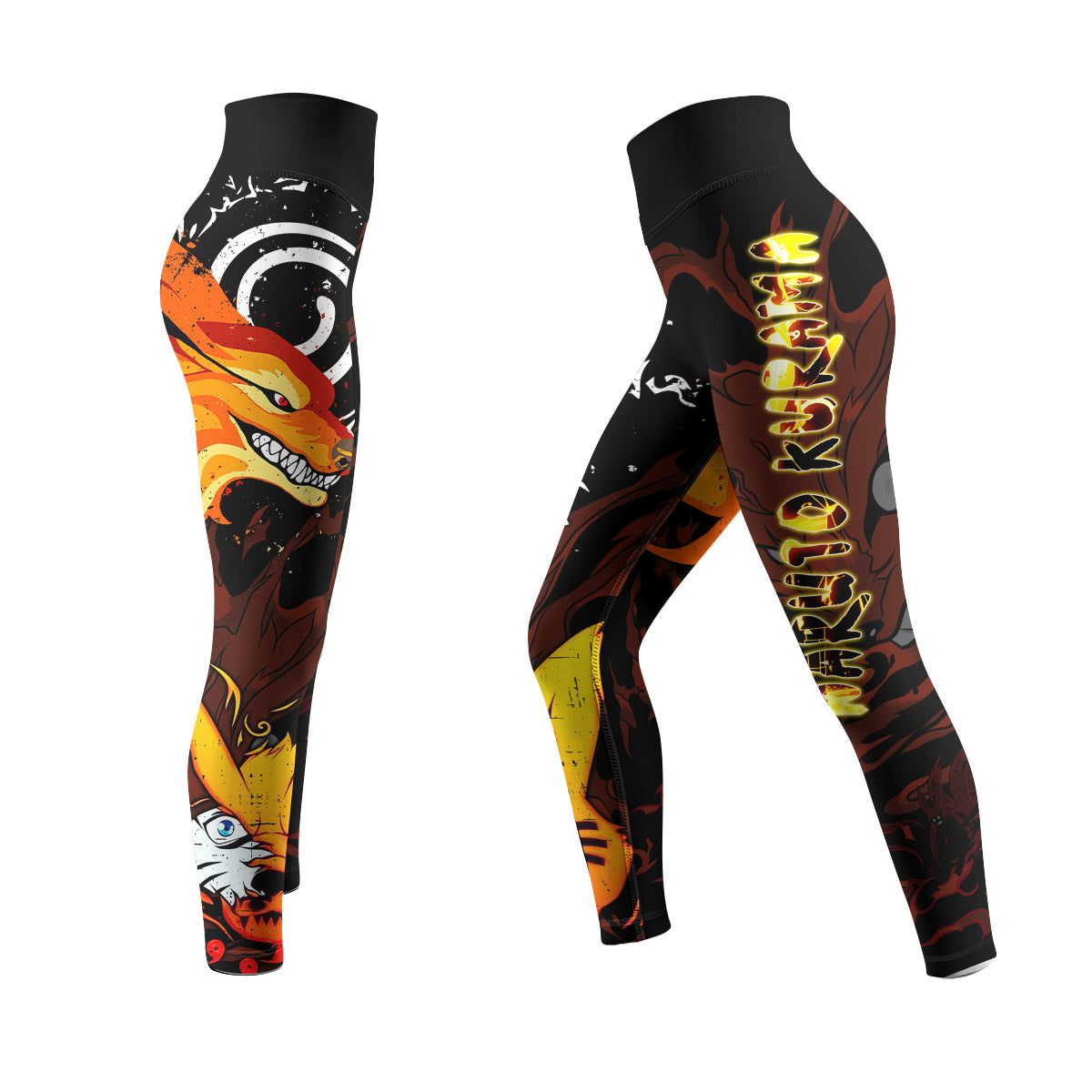  Naruto Kurama Women's Leggings