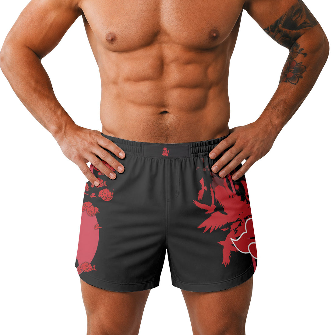  Naruto Uchiha Itachi Grappling Shorts
