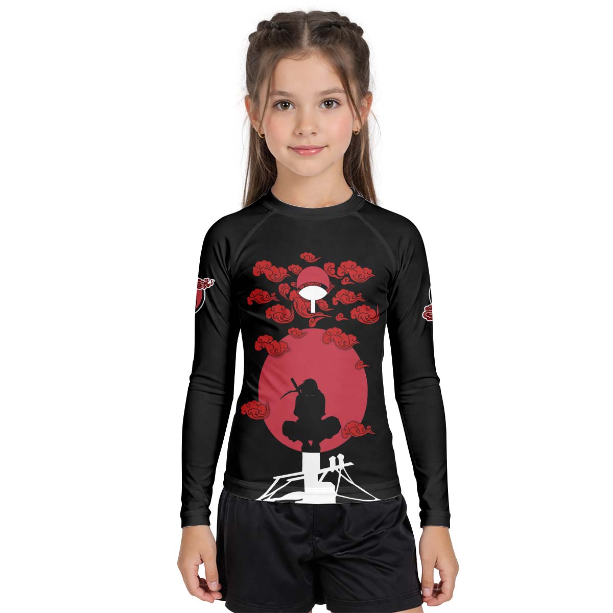 Naruto Uchiha Itachi Kid Rash Guard