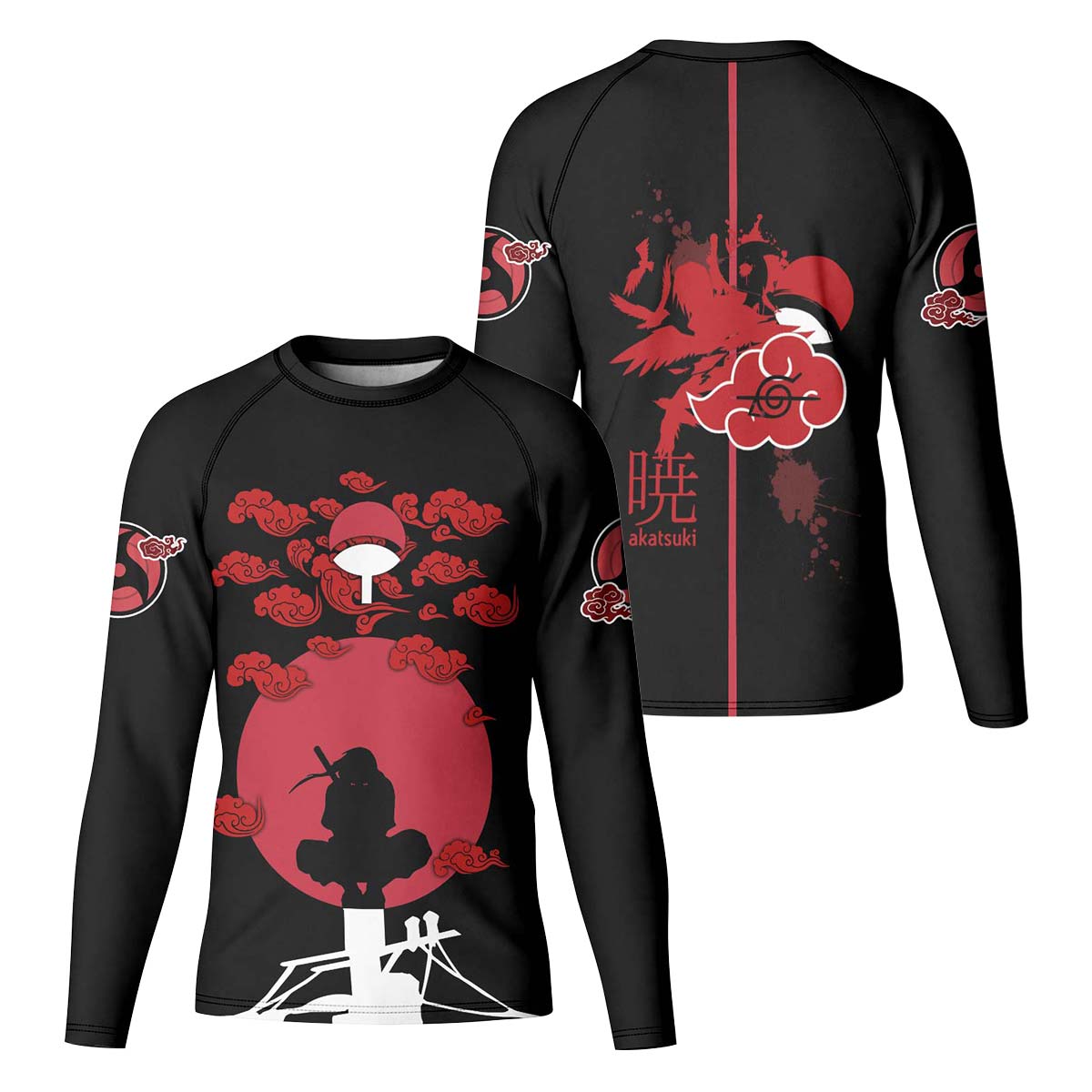 Naruto Uchiha Itachi Kid Rash Guard