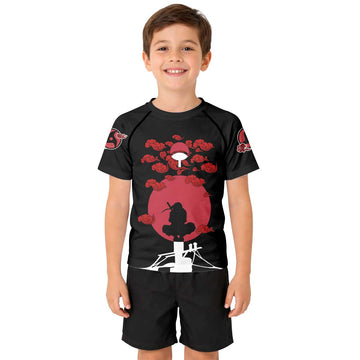  Naruto Uchiha Itachi Kid Rash Guard