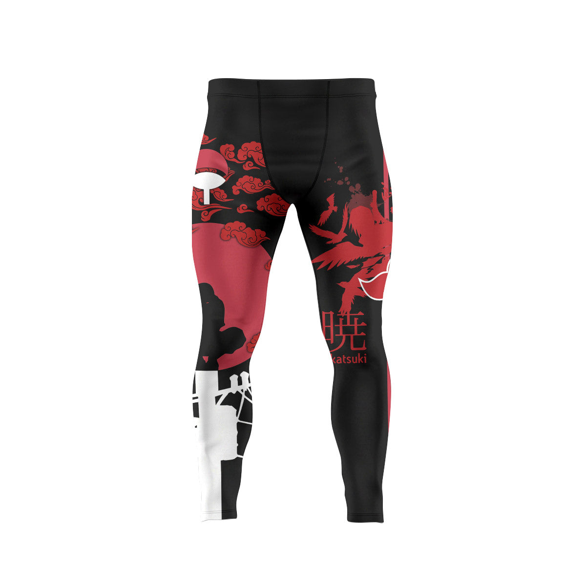  Naruto Uchiha Itachi Men's Compression Leggings
