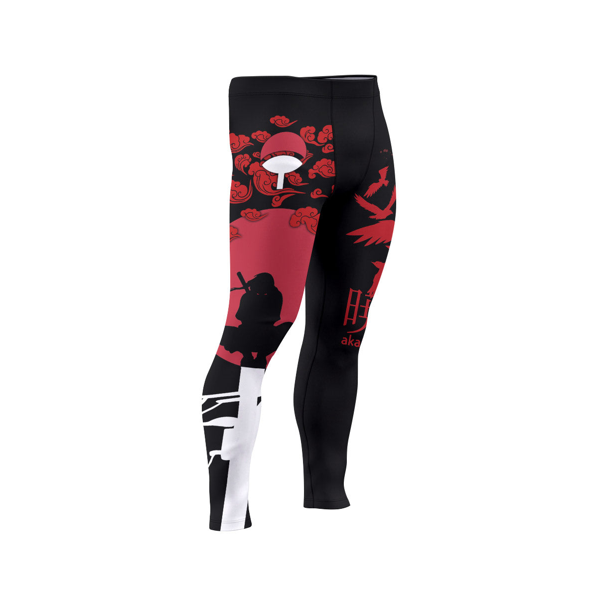  Naruto Uchiha Itachi Men's Compression Leggings