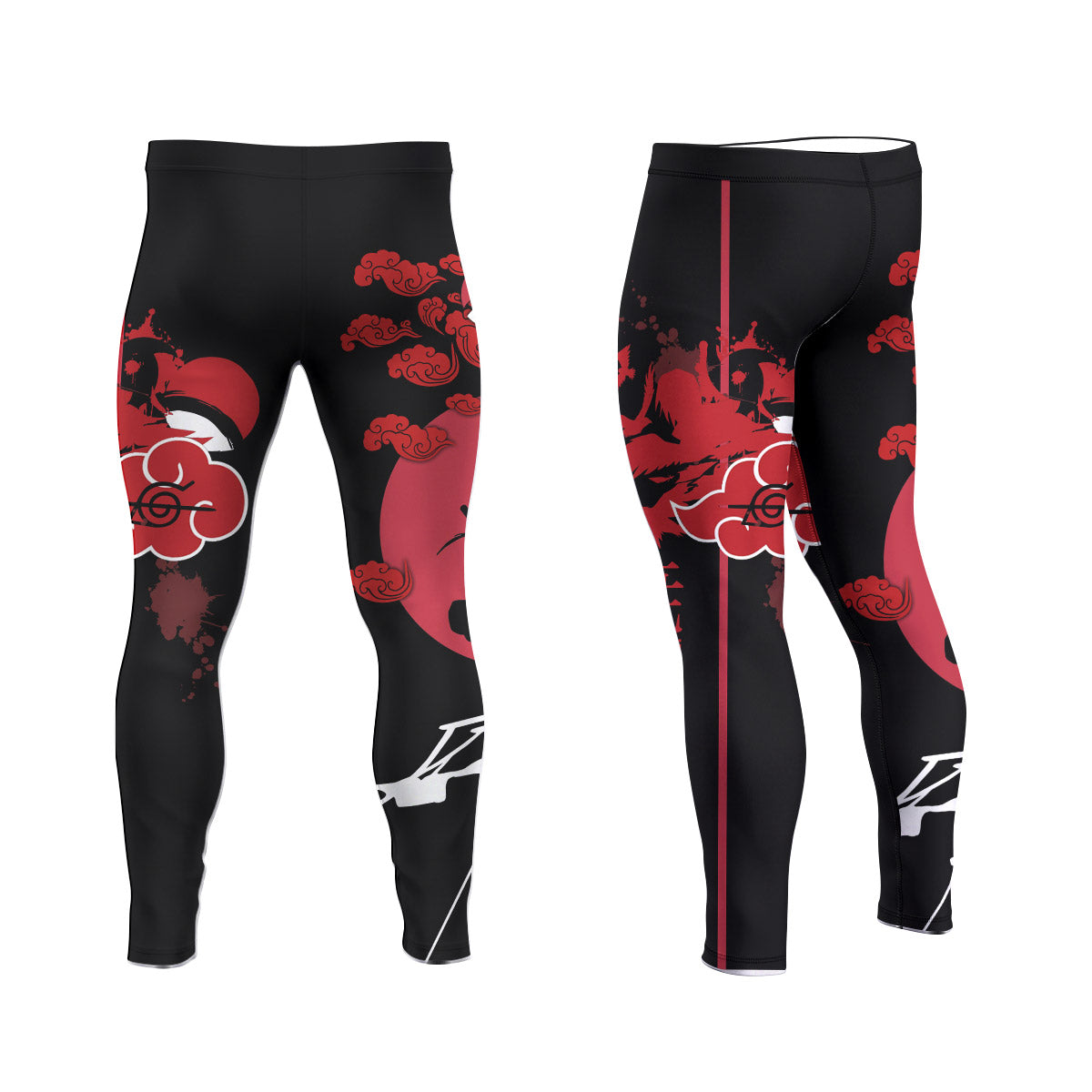  Naruto Uchiha Itachi Men's Compression Leggings