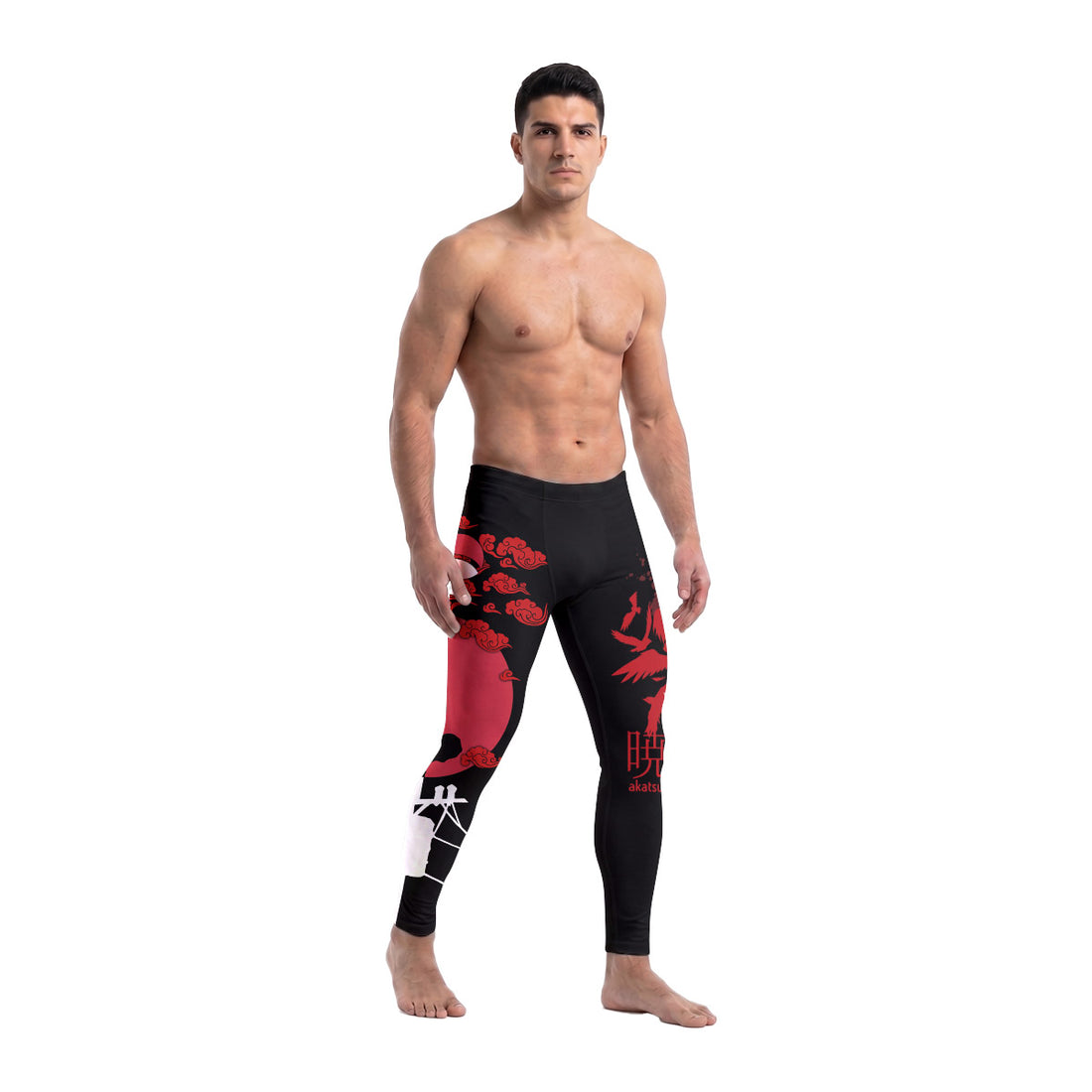  Naruto Uchiha Itachi Men's Compression Leggings