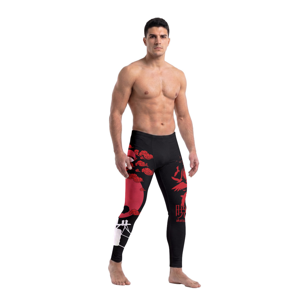  Naruto Uchiha Itachi Men's Compression Leggings