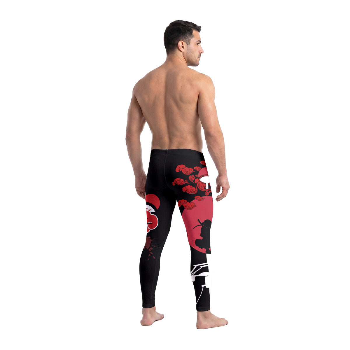 Naruto Uchiha Itachi Men's Compression Leggings