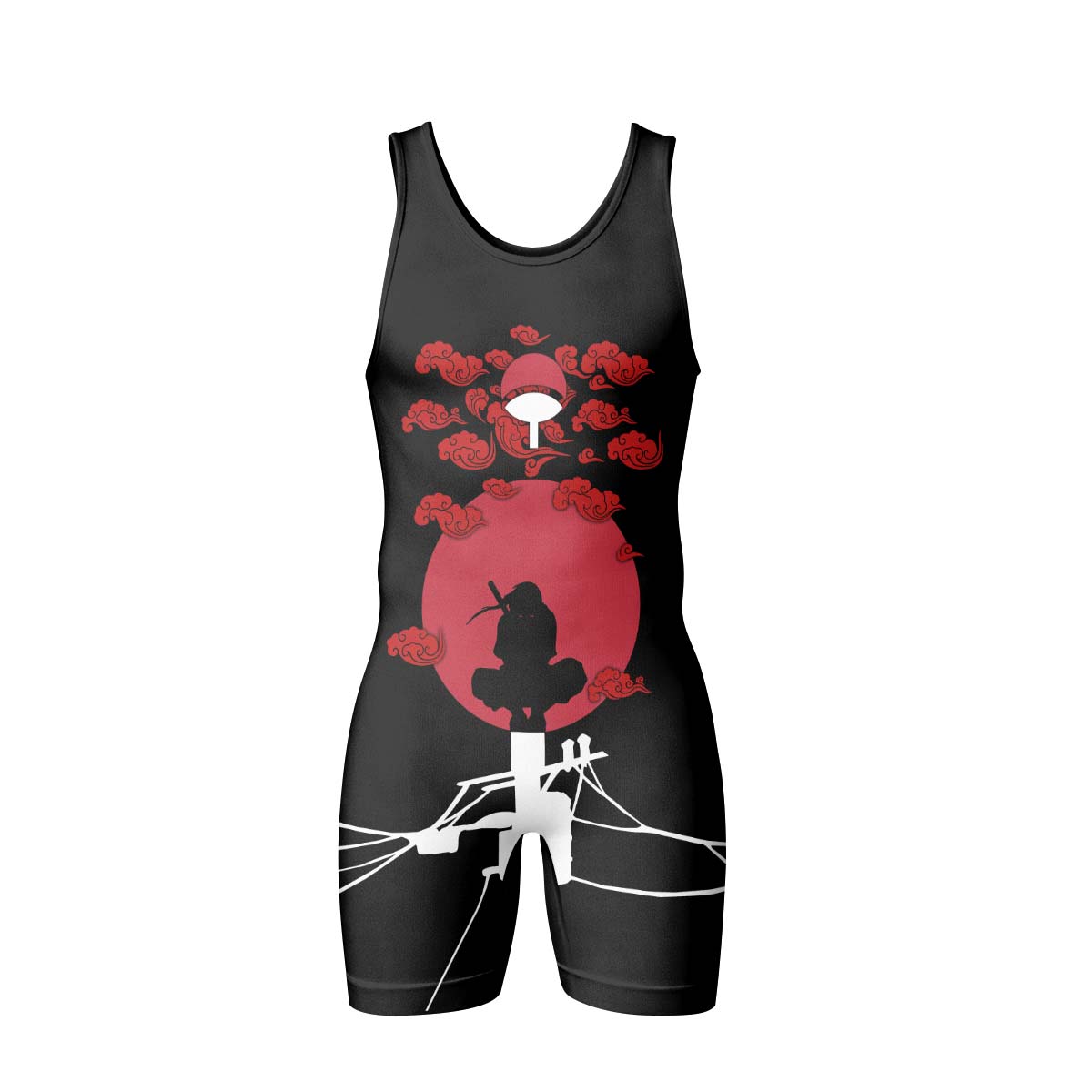  Naruto Uchiha Itachi Wrestling Singlet