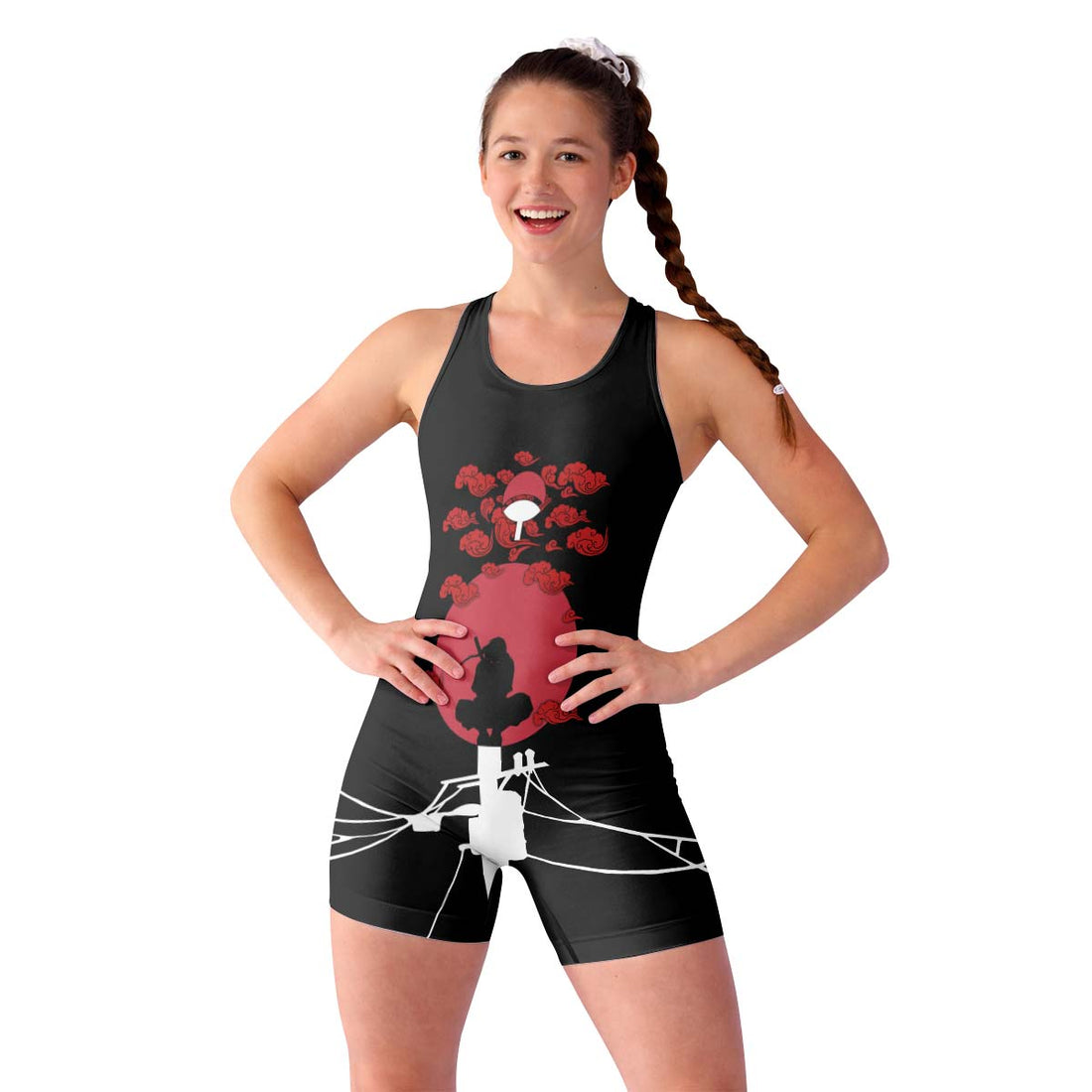 Naruto Uchiha Itachi Wrestling Singlet