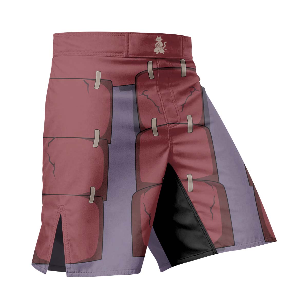 Naruto Uchiha Madara Armor Fight Shorts