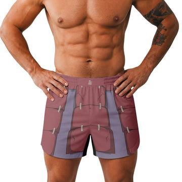 Naruto Uchiha Madara Armor Grappling Shorts