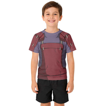 Naruto Uchiha Madara Armor Kid Rash Guard
