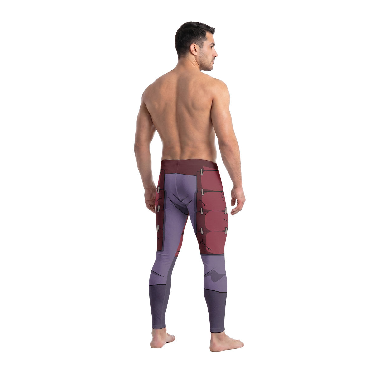  Naruto Uchiha Madara Armor Men's Compression Leggings