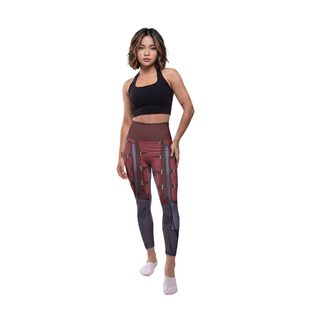  Naruto Uchiha Madara Armor Women's Leggings