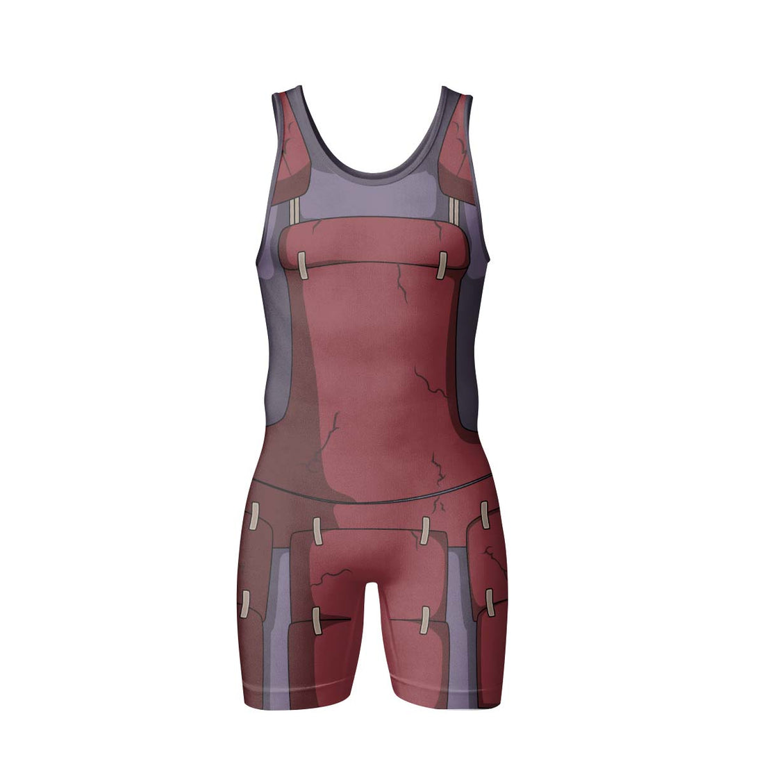 Naruto Uchiha Madara Armor Wrestling Singlet