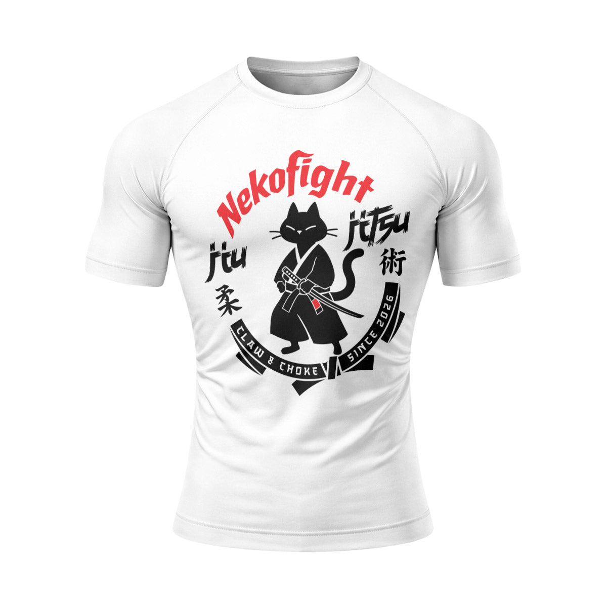 Nekofight Jiu Jitsu Rash Guard