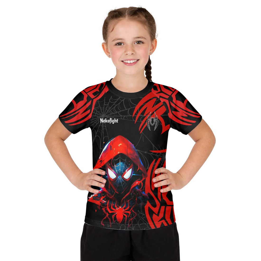  New Spider Man Kid Rash Guard