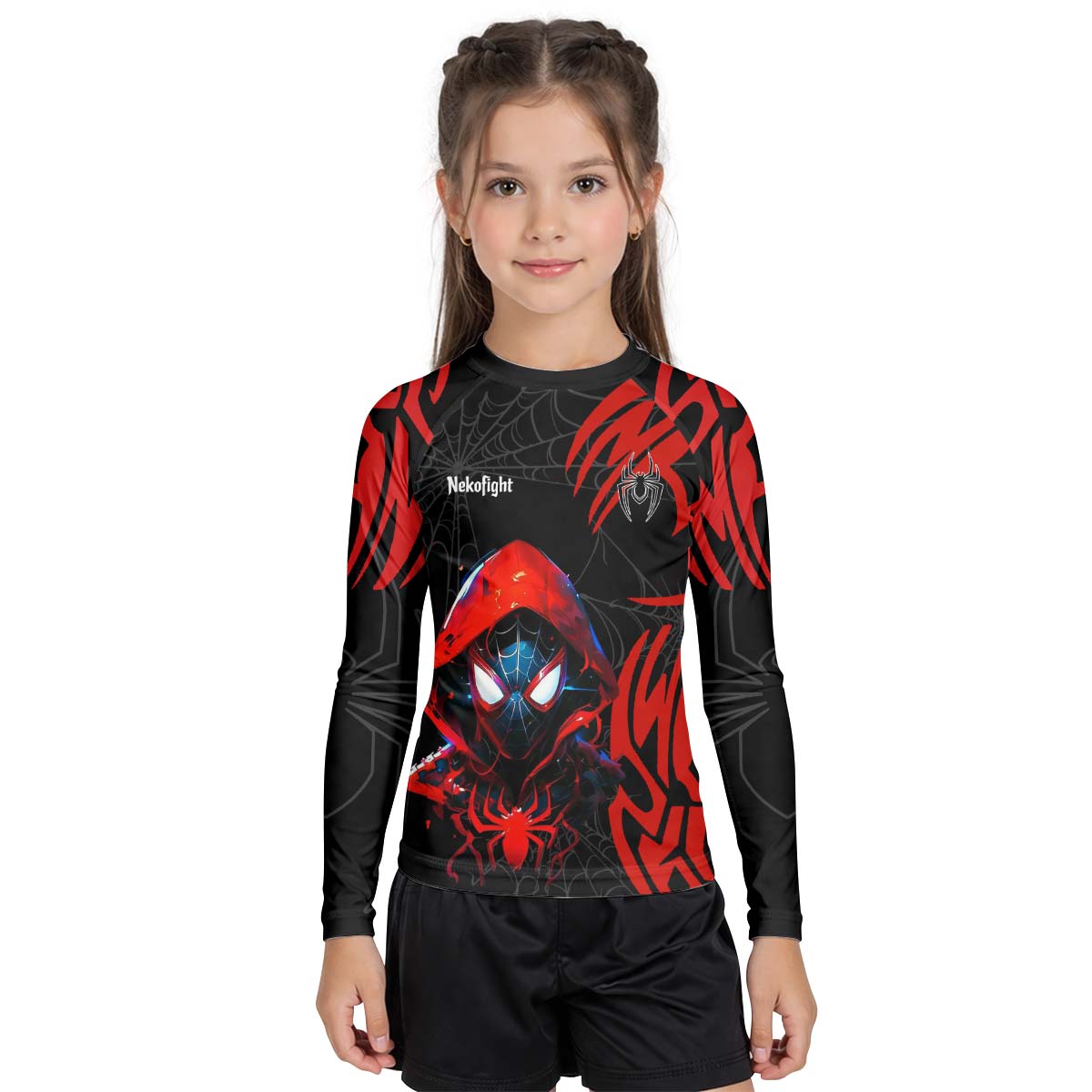 New Spider Man Kid Rash Guard