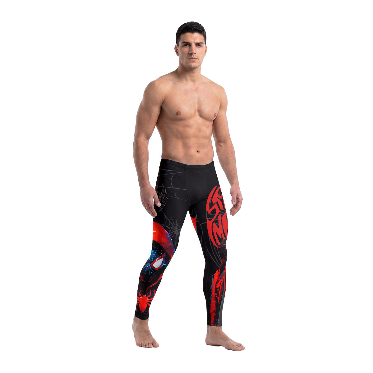  New Spider Man Men's Compression Leggings