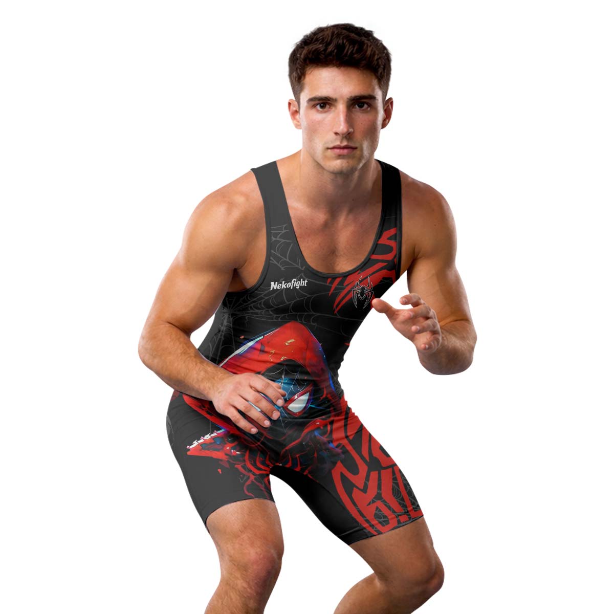  New Spider Man Wrestling Singlet