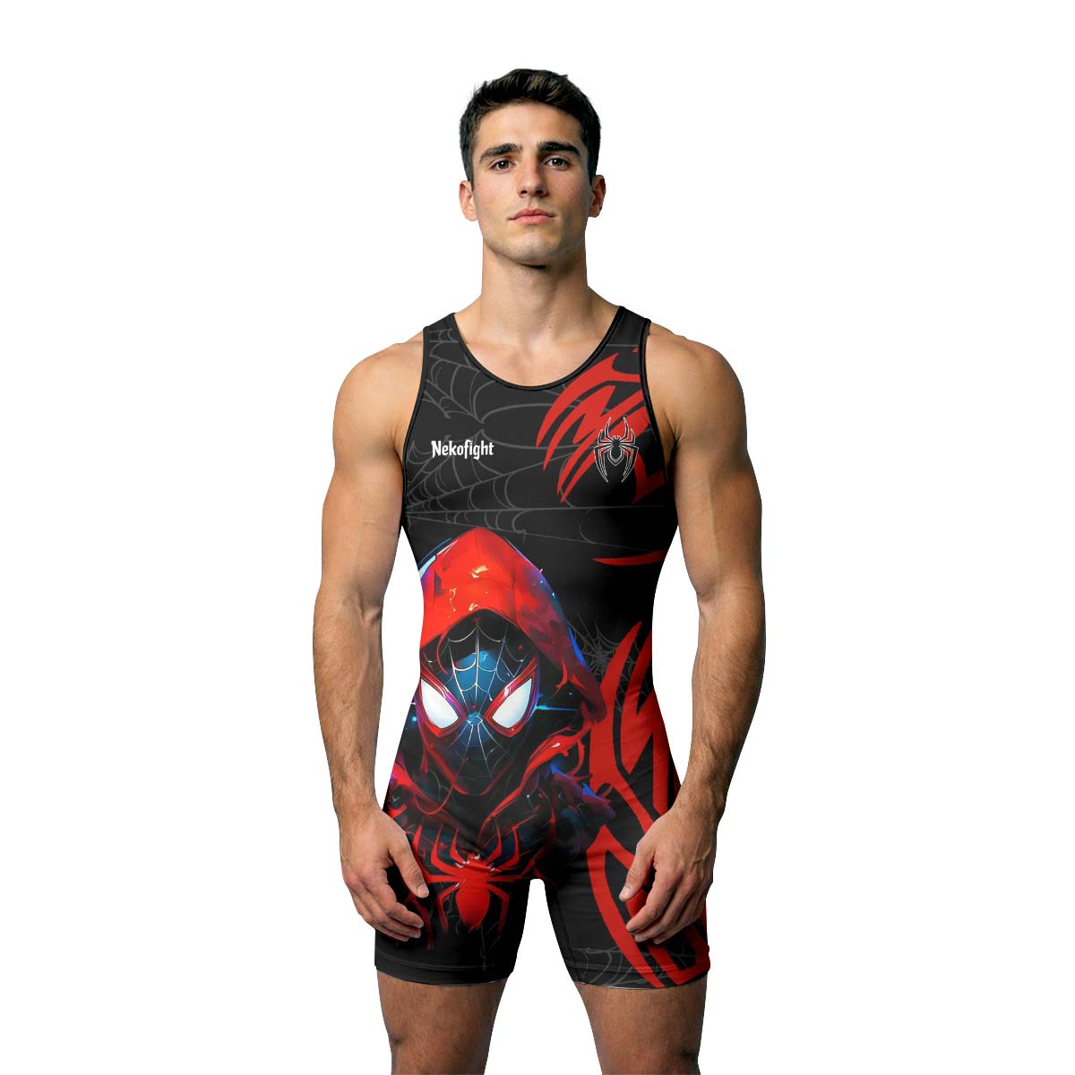 New Spider Man Wrestling Singlet