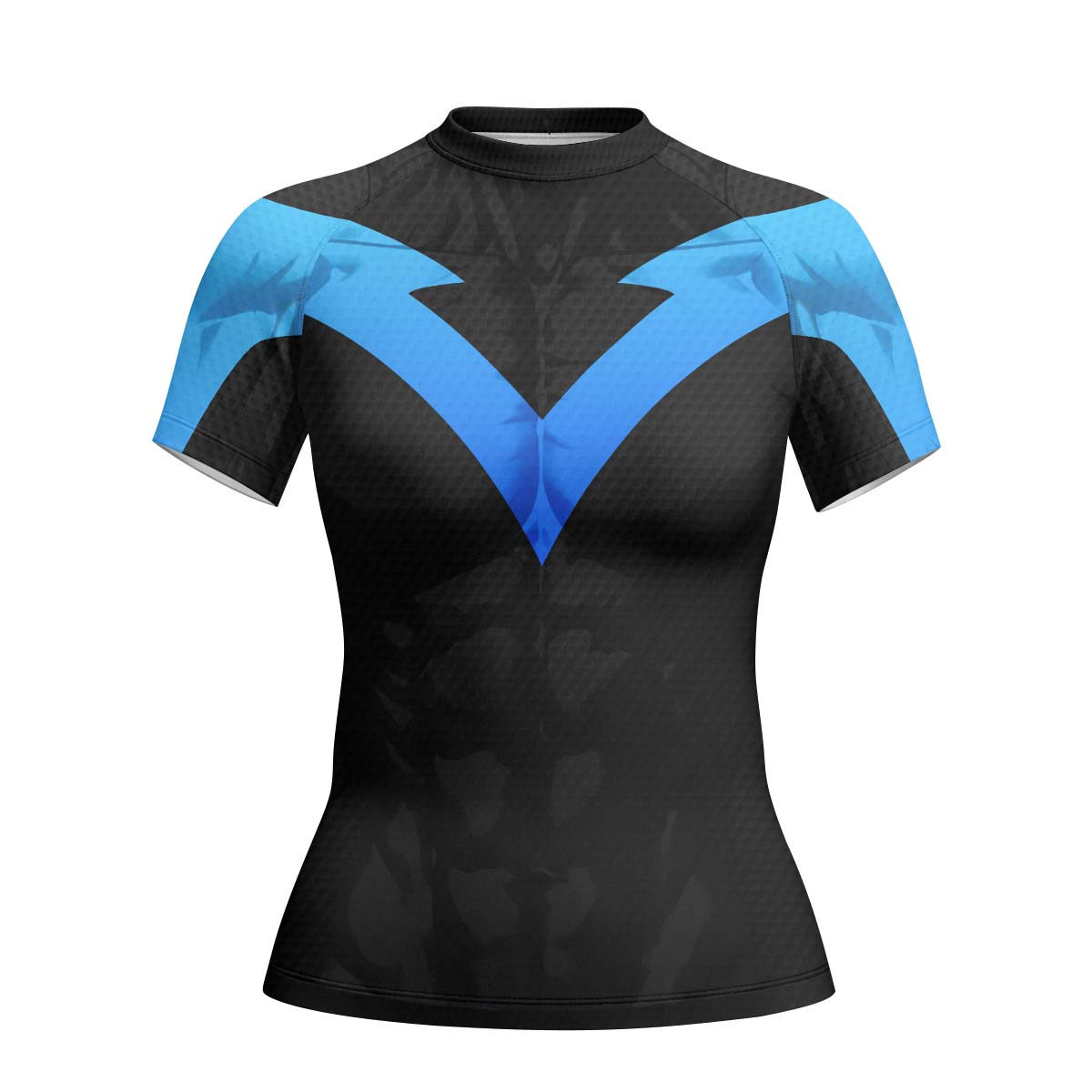  Nightwing Cosplay Rash Guard