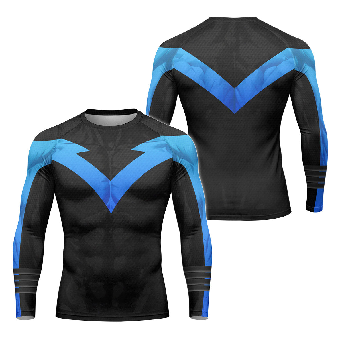Nightwing Cosplay Rash Guard