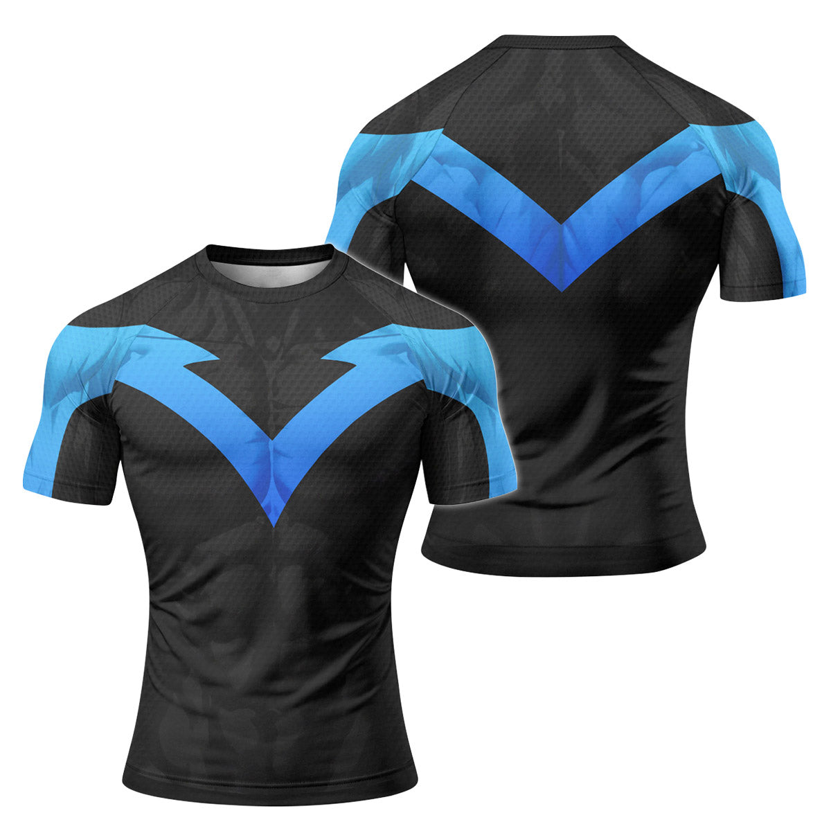 Nightwing Cosplay Rash Guard