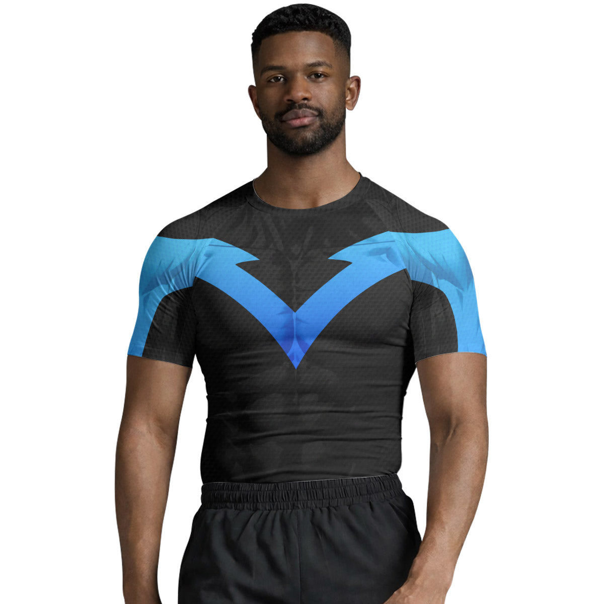 Nightwing Cosplay Rash Guard