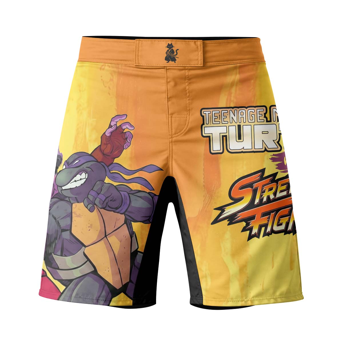 Ninja Turtle Versus Street Fighter Fight Shorts