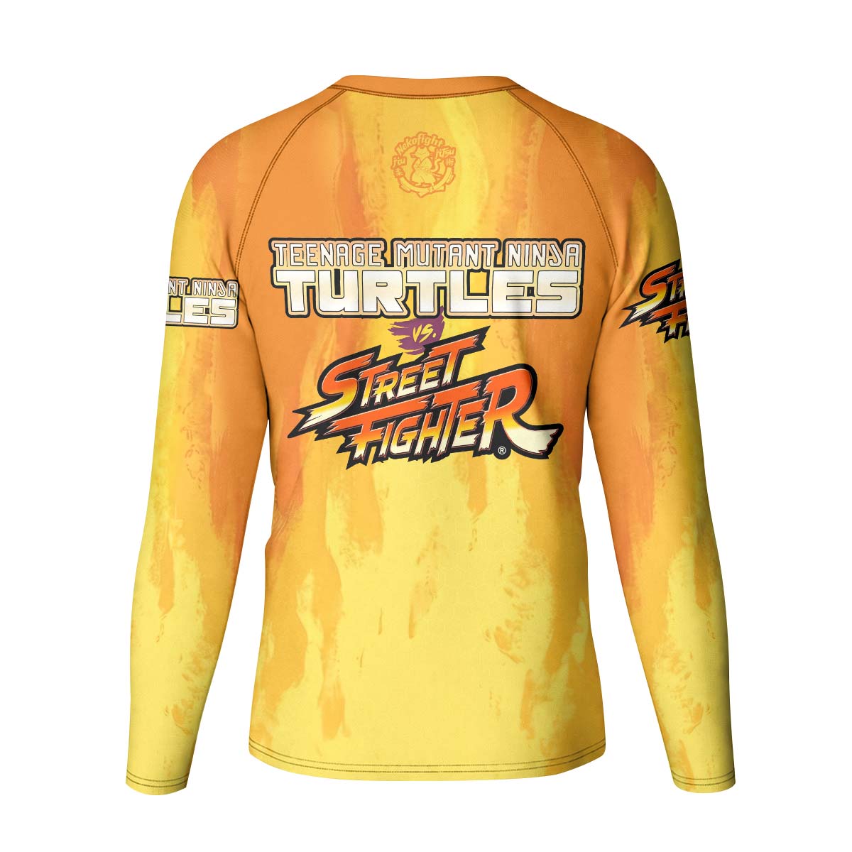 Ninja Turtle Versus Street Fighter Kid Rash Guard