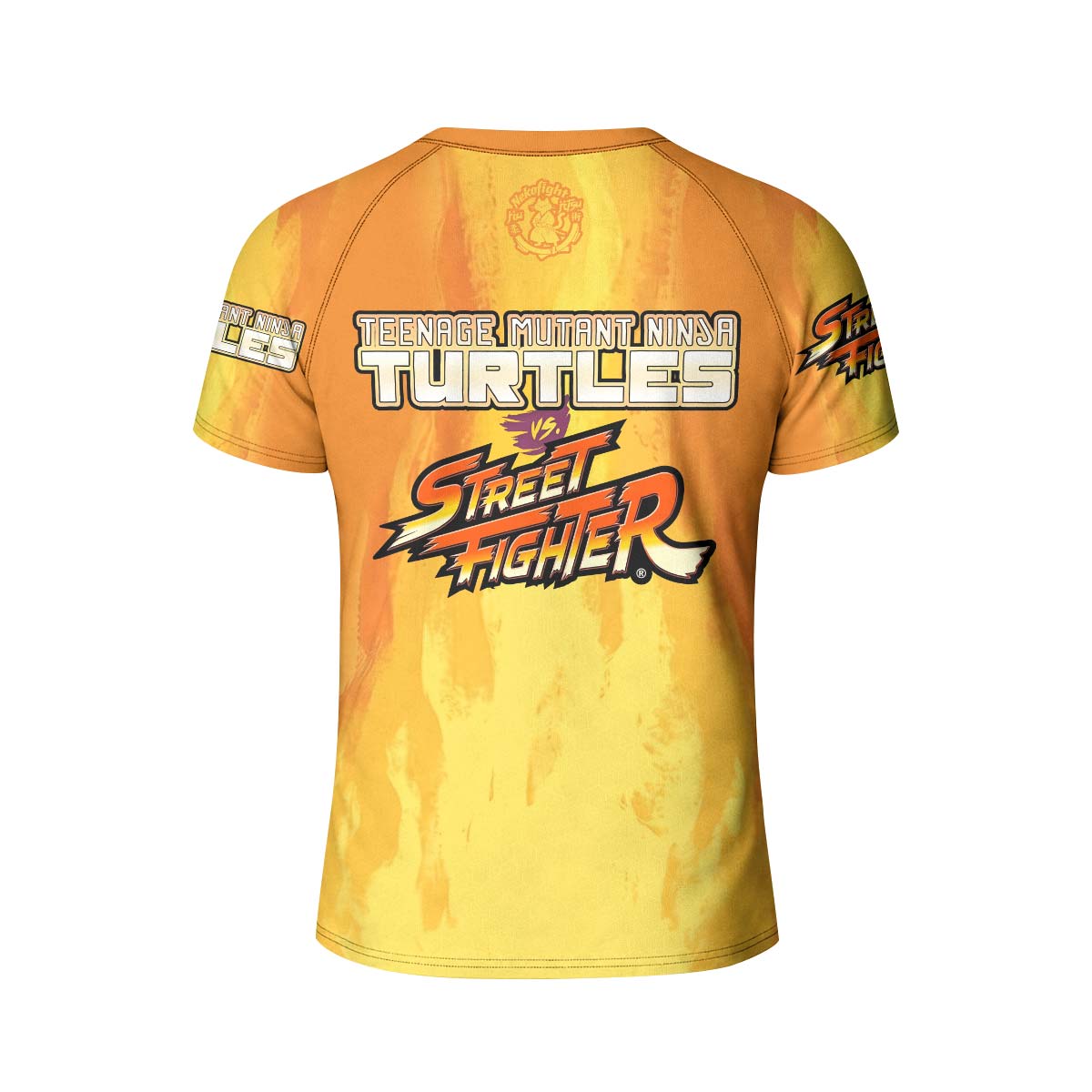 Ninja Turtle Versus Street Fighter Kid Rash Guard
