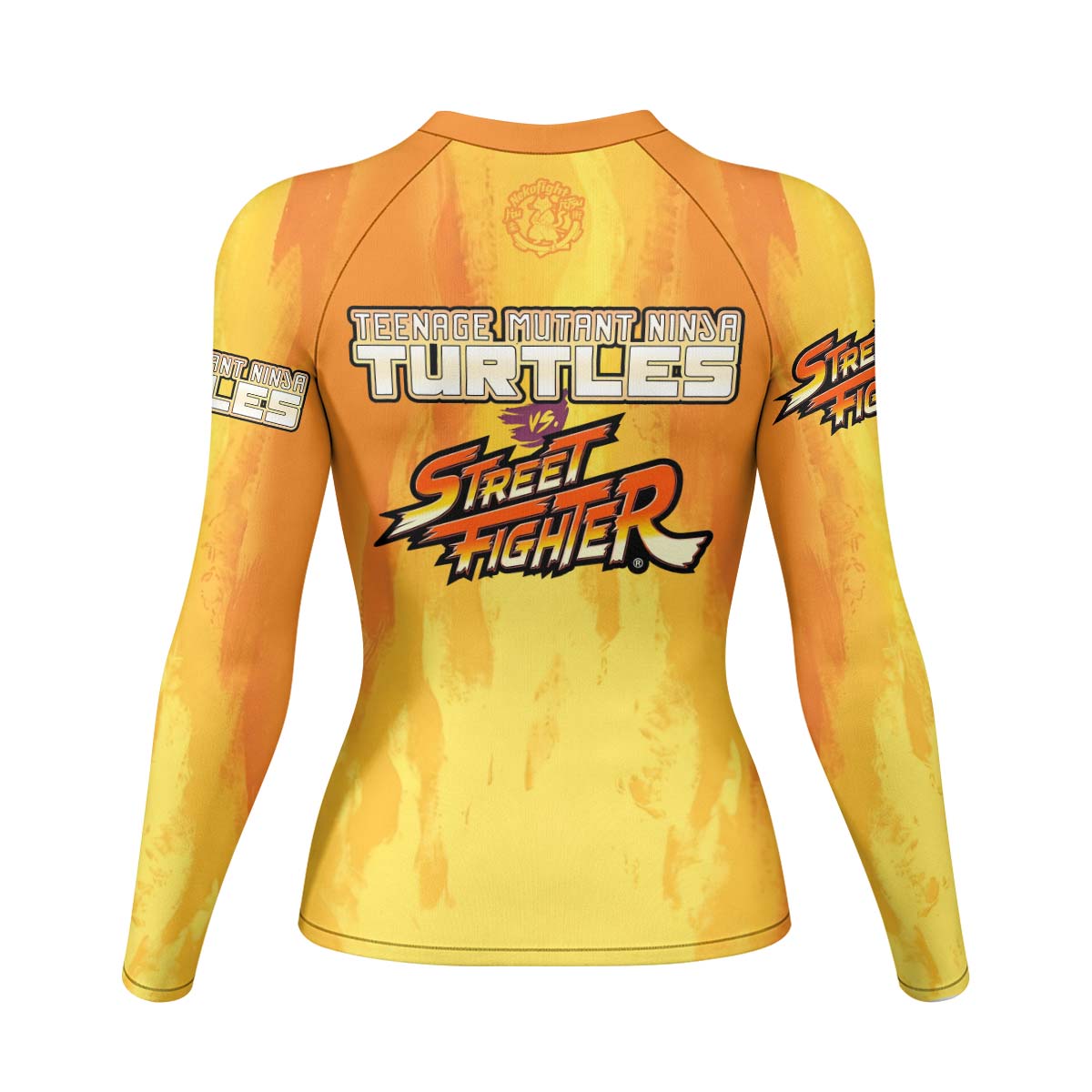 Ninja Turtle Versus Street Fighter Rash Guard