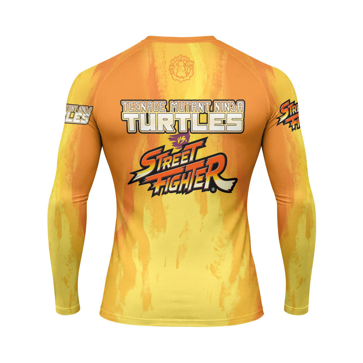 Ninja Turtle Versus Street Fighter Rash Guard