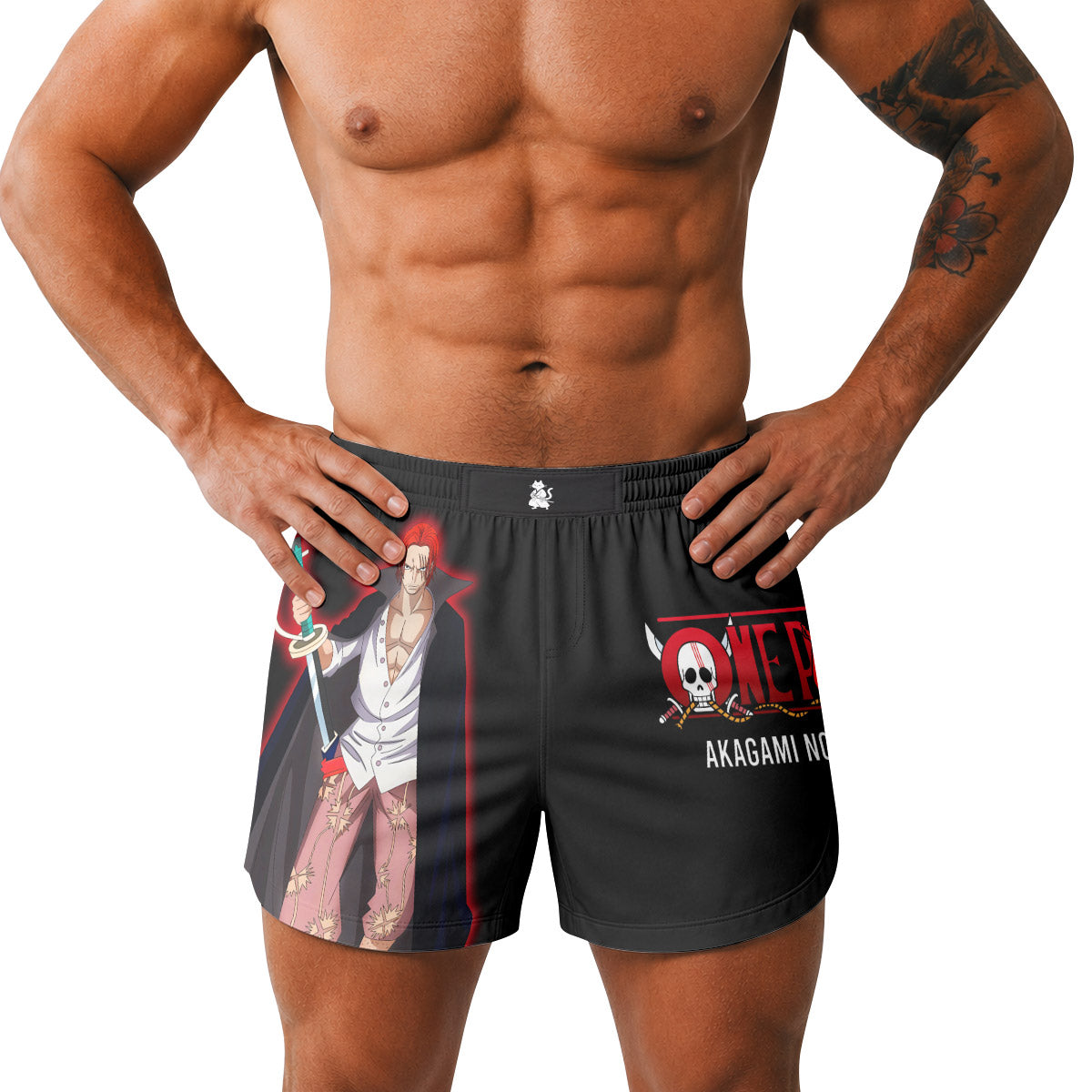  One Piece Akagami no Shanks Grappling Shorts
