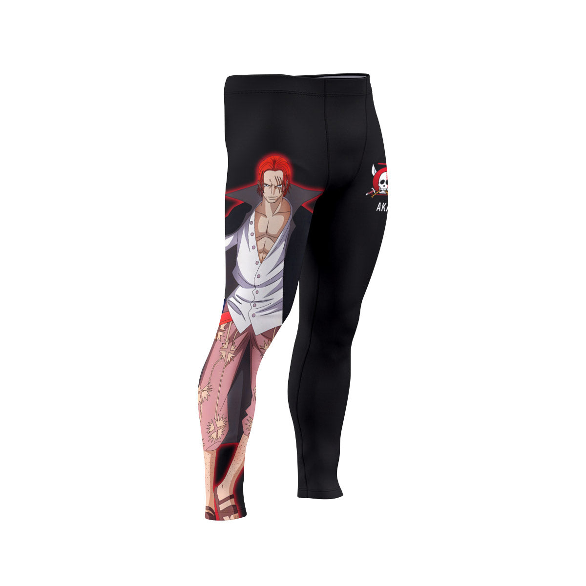  One Piece Akagami no Shanks Men's Compression Leggings