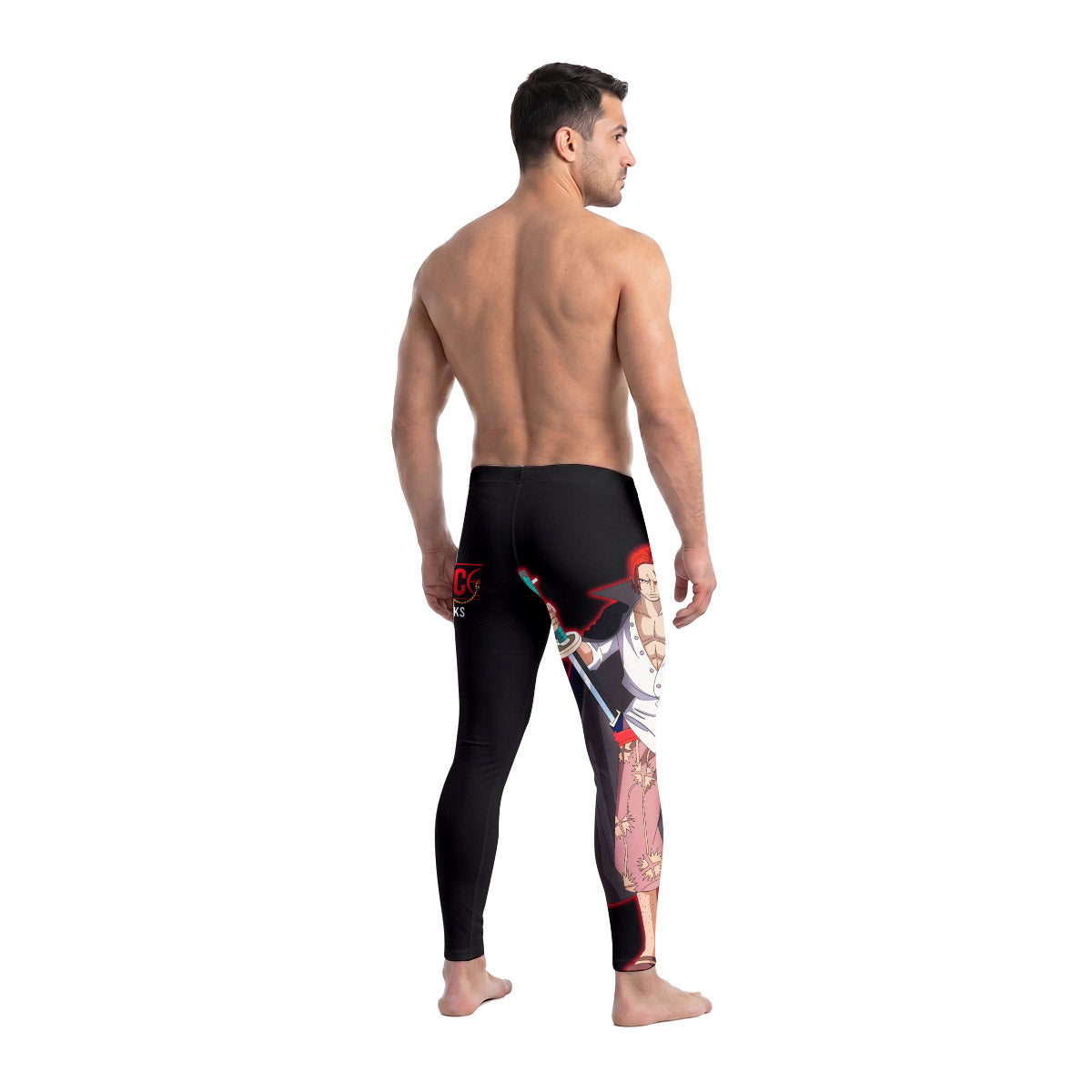  One Piece Akagami no Shanks Men's Compression Leggings