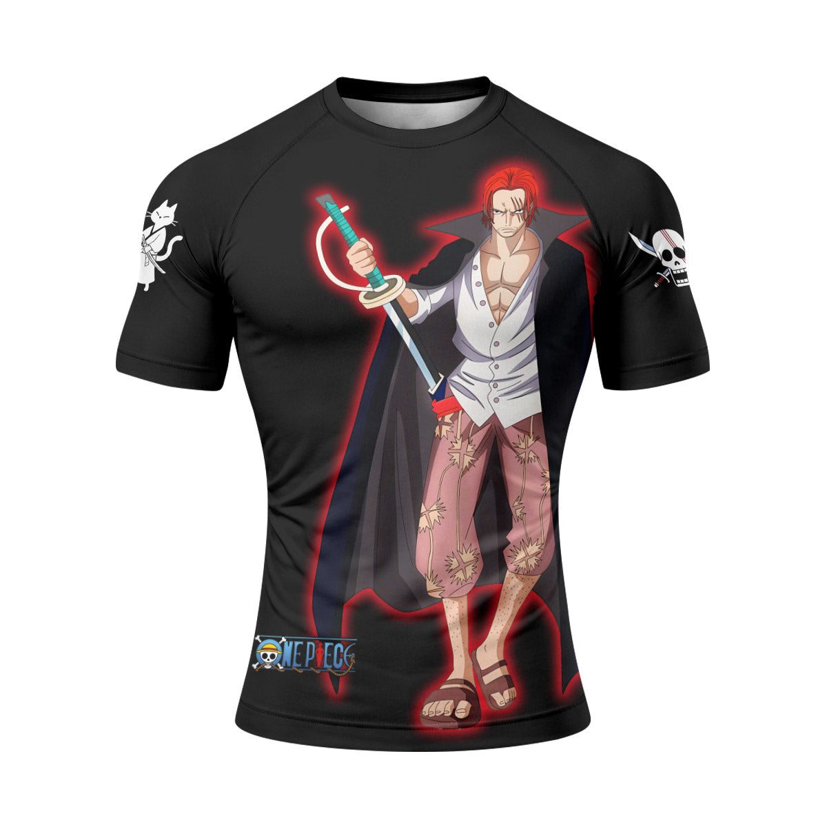 One Piece Akagami no Shanks Rash Guard