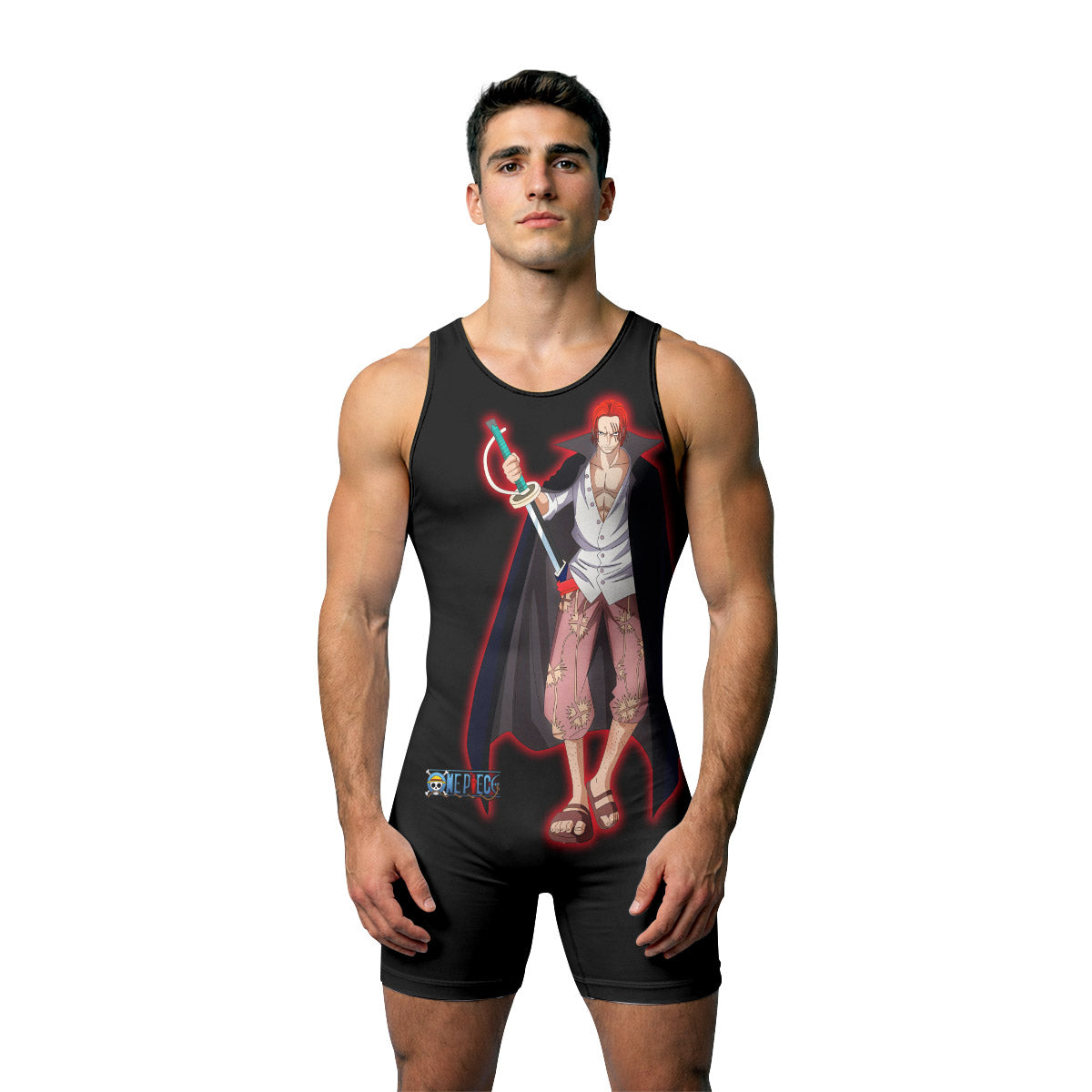 One Piece Akagami no Shanks Wrestling Singlet