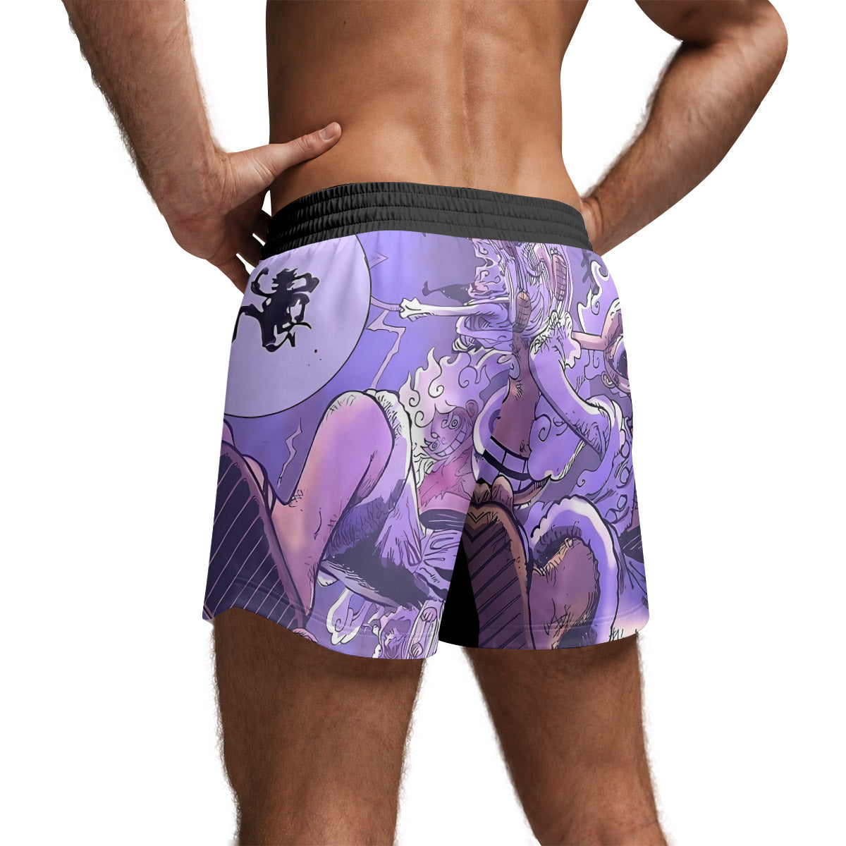 One Piece Giant Luffy Gear 5 Grappling Shorts