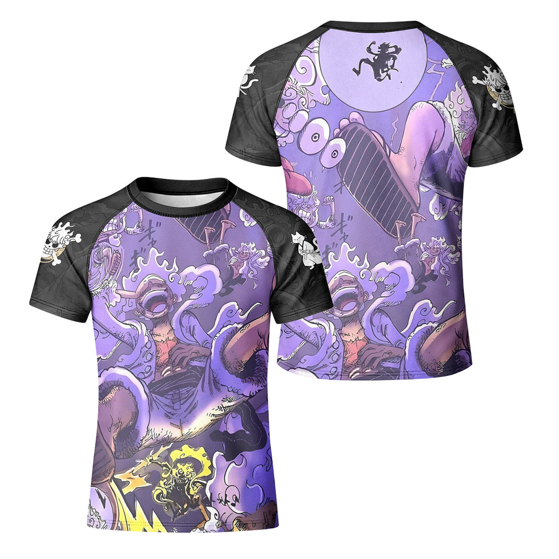 One Piece Giant Luffy Gear 5 Kid Rash Guard